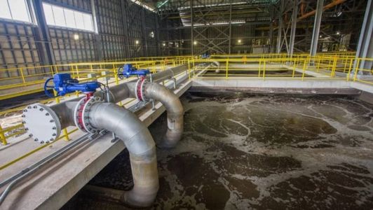 Estação de tratamento de esgoto em Campos do Jordão, em São Paulo