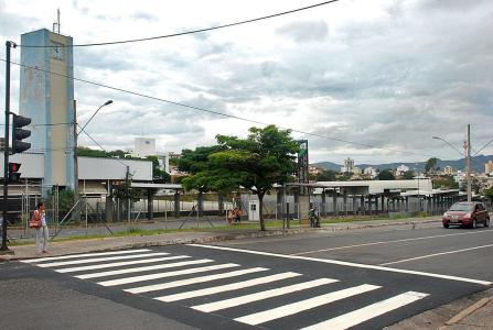 Foto mostra Estação José Candido da Silveira, em Belo Horizonte