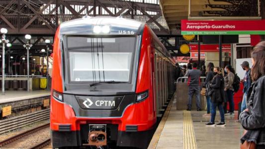 Estação Luz do metrô em São Paulo, na região central