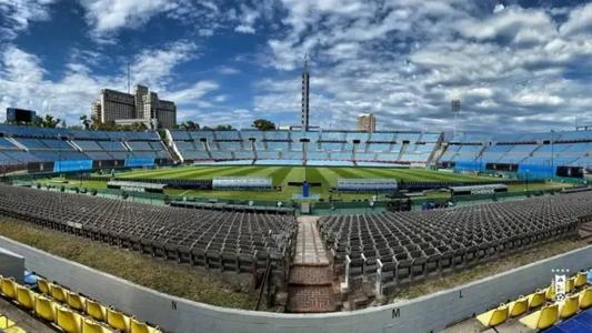 Estádio Centenário, de Montevidéu, que receberá Uruguai x Brasil na próxima semana