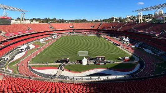 Estádio Cícero Pompeu de Toledo, o Morumbi, casa do São Paulo