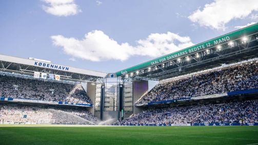 Estádio do Copenhagen, na Dinamarca