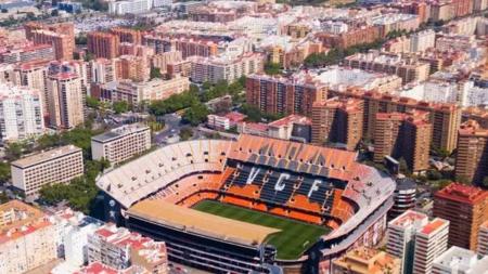 Estádio do Valência estará parcialmente interditado para jogo neste fim de semana
