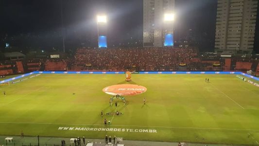 Estádio Ilha do Retiro recebe o jogo entre Sport x São Paulo