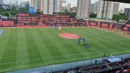 Estádio Ilha do Retiro recebe o jogo entre Sport x Vila Nova