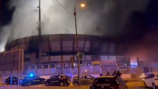 Estádio precisou ser evacuado