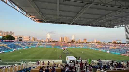 Estádio Presidente Vargas pronto para a partida entre Fortaleza e Coritiba, pelo Brasileiro
