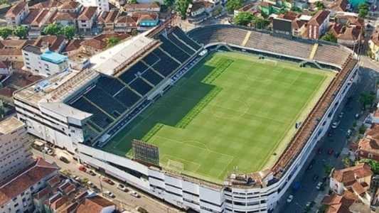 Estádio Urbano Caldeira, a Vila Belmiro, em Santos