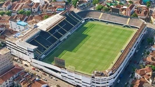 Estádio Urbano Caldeira, a Vila Belmiro, em Santos