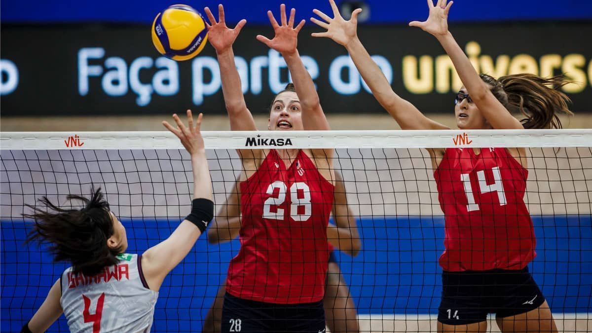 Estados Unidos x Japão: onde assistir ao jogo pela Liga das Nações de Vôlei Feminino  