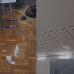 Alagamento no Estadual Central, em BH, interdita salas, mas aulas são mantidas nesta quarta (3)