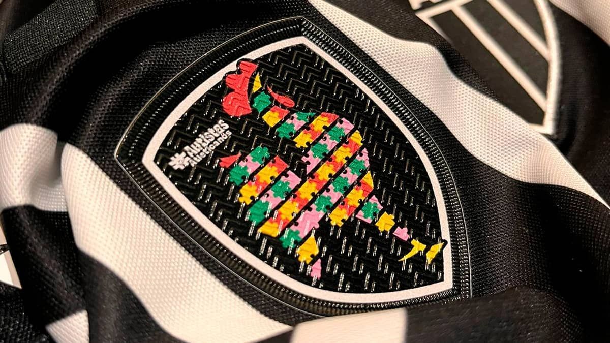 Atlético vai usar camisa com campanha sobre o Autismo; fotos