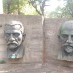 Dupla é presa pichando estátuas no Parque Municipal de BH: 'trabalho acadêmico'