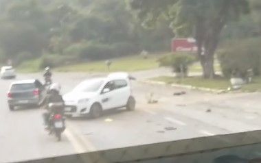 BR-381: saída para o Carnaval tem acidentes e quilômetros de congestionamento