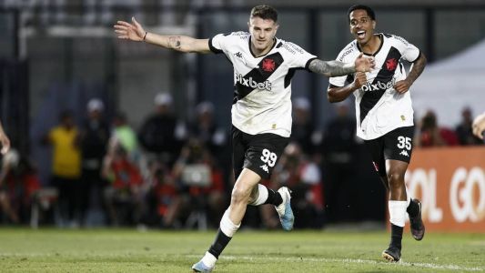 Estreante, atacante Pablo Vegetti marcou o gol da vitória do Vasco sobre o Grêmio