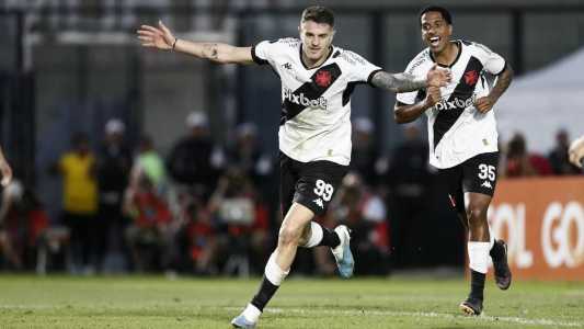 Estreante, atacante Pablo Vegetti marcou o gol da vitória do Vasco sobre o Grêmio