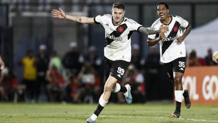 Estreante, atacante Pablo Vegetti marcou o gol da vitória do Vasco sobre o Grêmio