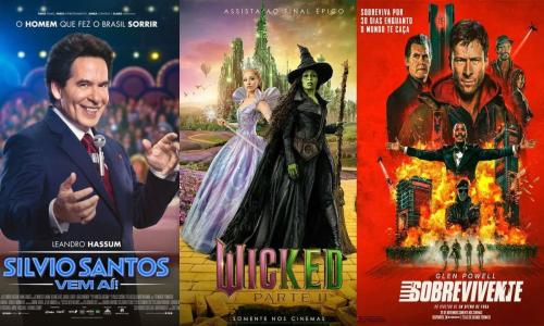 Silvio Santos vem aí!, Wicked: Parte 2 e O Sobrevivente são as estreias da semana em Juiz de Fora