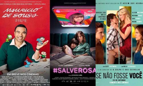 Filmes nacionais e drama inspirado em livro estão entre as estreias do cinema em Juiz de Fora