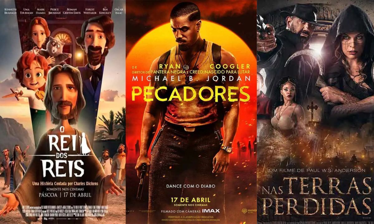 'Pecadores' e 'Nas terras perdidas' comandam estreias em Juiz de Fora