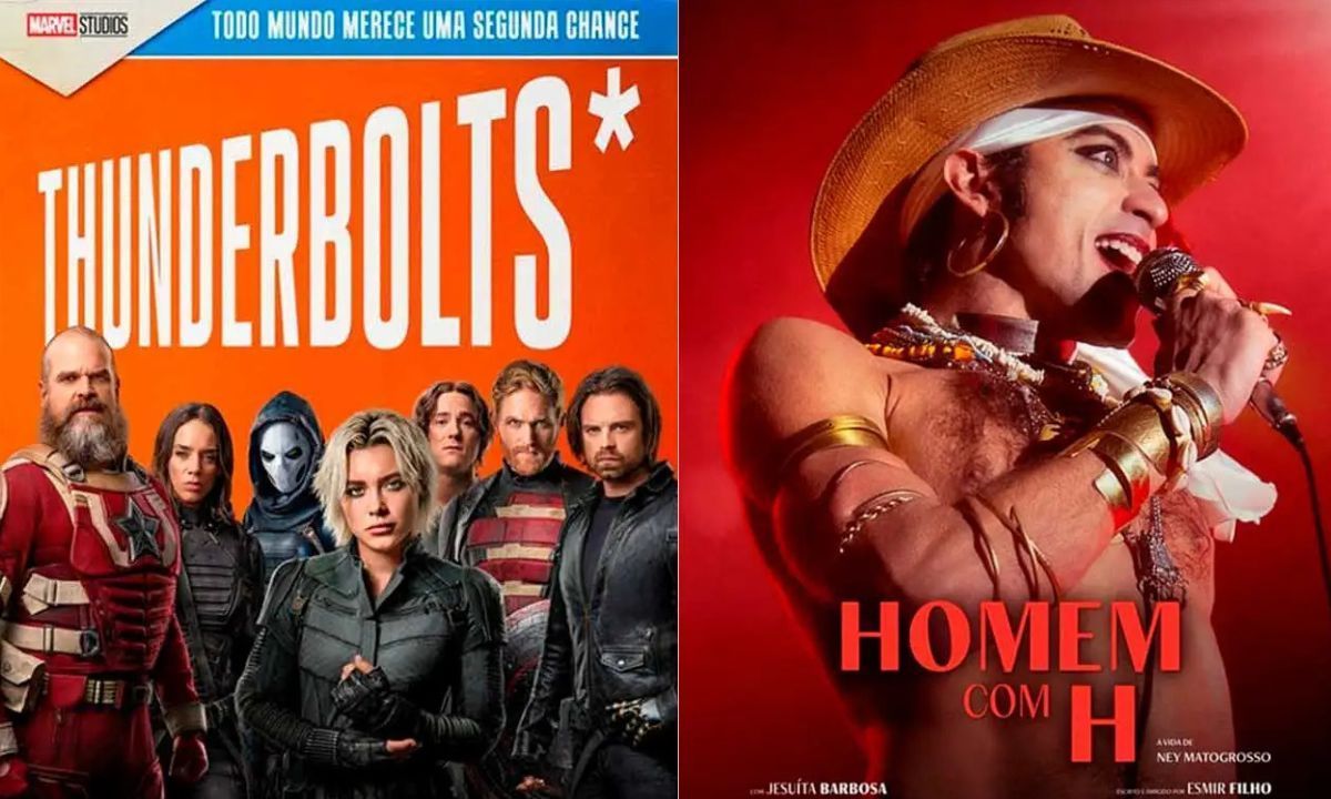 'Homem com H' e 'Thunderbolts*' chegam aos cinemas de Juiz de Fora