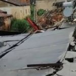 Vídeo: posto de gasolina fica destruído após temporal em Teófilo Otoni 