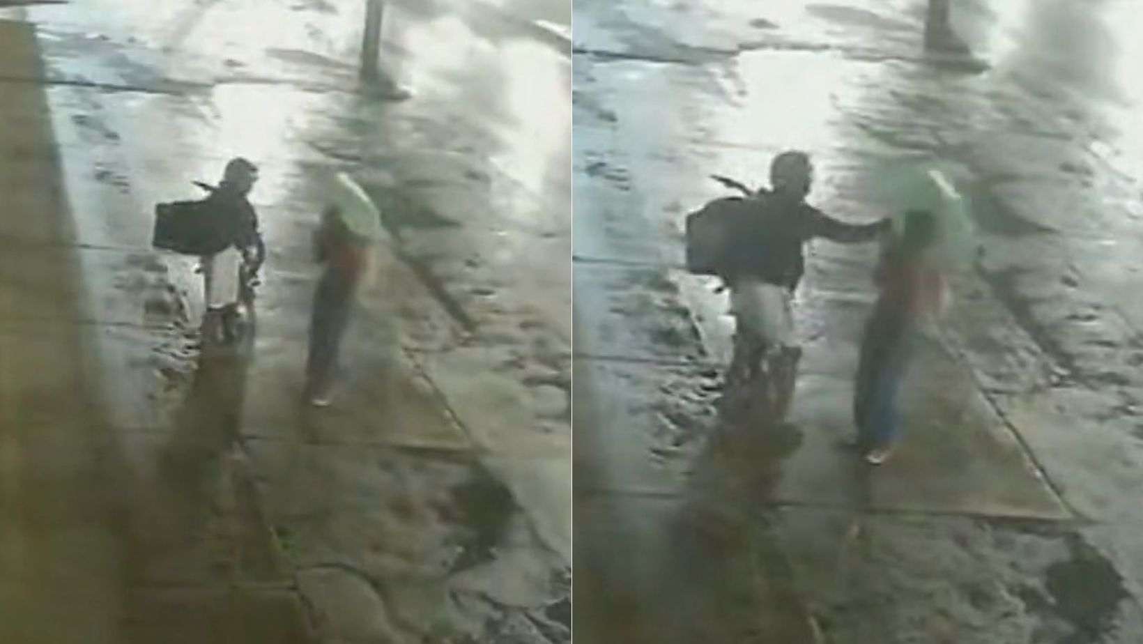 Estudante que não sabia informação de caminho é agredida por motoqueiro: vídeo