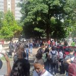 Veja fotos e vídeo do incêndio no Instituto de Educação, maior escola estadual de Minas