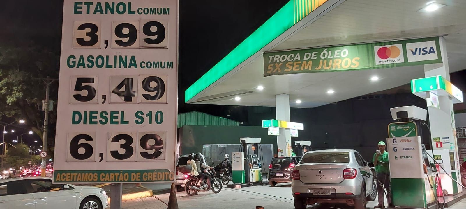 BH tem gasolina por menos de R$ 5,50 e etanol a R$ 3,99 em alguns postos