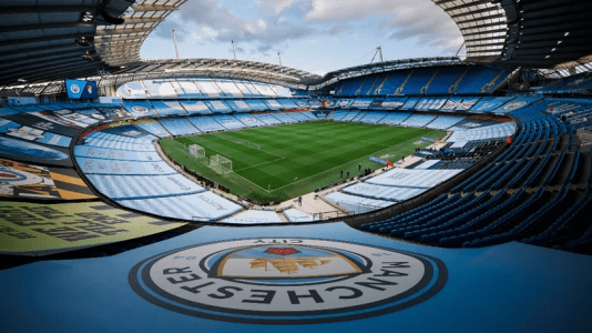 Etihad Stadium, em Manchester, na Inglaterra
