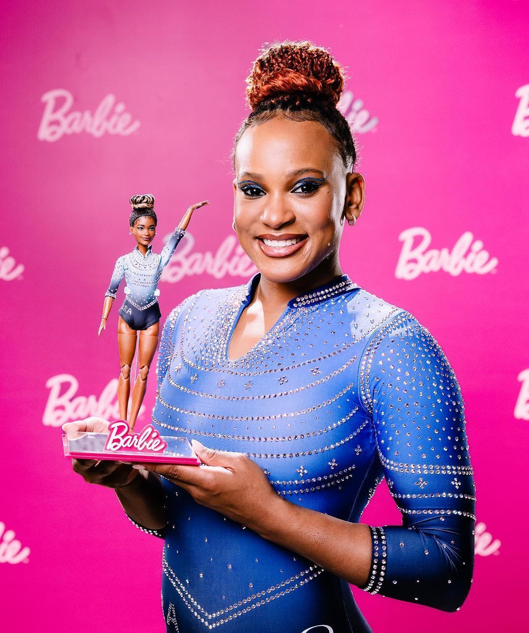 Rebeca Andrade 'vira' Barbie em edição dedicada a ‘atletas inspiradoras’