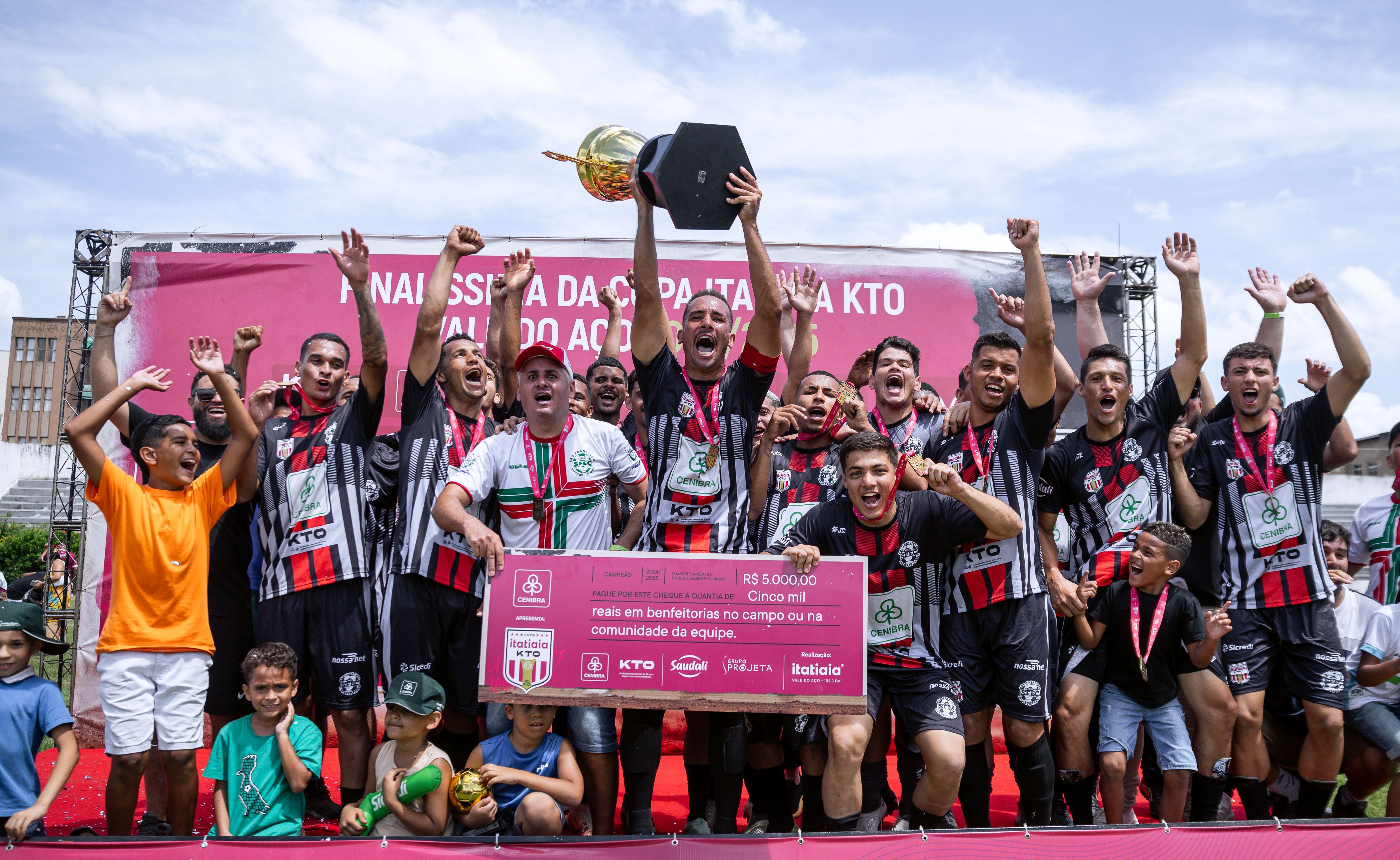São Francisco é campeão da Copa Itatiaia KTO Vale do Aço