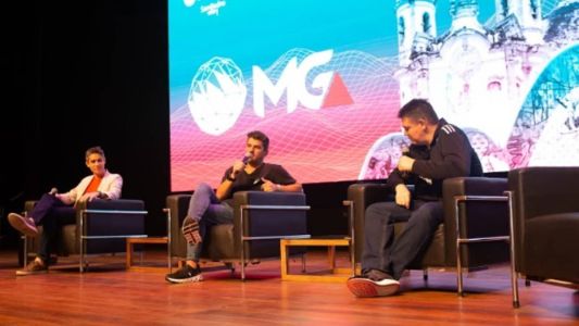 Victor Salles, que hoje é Head de Inteligência Artificial do Ifood, o fundador da Tracksale, Tomás Duarte, e o fundador da Lean VC, Yuri Gitahi