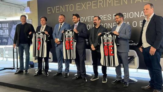 Evento na Arena MRV contou com presença de ministro do governo Lula (PT)