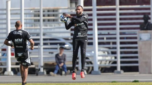Everson disputou todos os jogos do Atlético na temporada