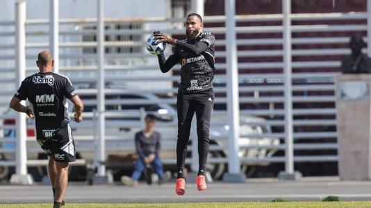 Everson disputou todos os jogos do Atlético na temporada