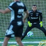 Atlético: Everson projeta duelo com Cuiabá e elogia adversário