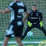 Atlético: Everson projeta duelo com Cuiabá e elogia adversário