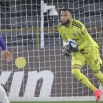 ‘Apesar das dificuldades, foi um bom jogo’, diz Everson sobre empate do Atletico contra o Millonarios