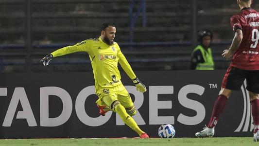 Everson foi titular do Atlético em todos os jogos da temporada