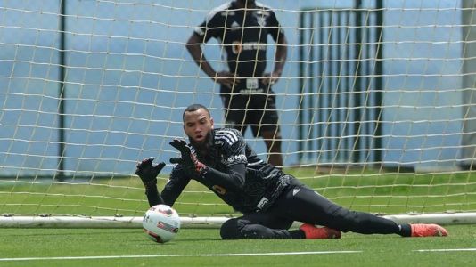 Everson participou de todas as sete partidas do Atlético na temporada