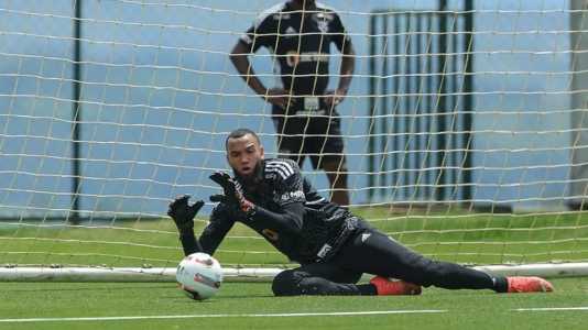 Everson participou de todas as sete partidas do Atlético na temporada