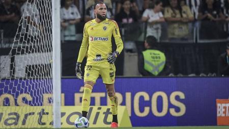 Everson tem 182 partidas disputadas pelo Atlético; ele chegou ao clube em setembro de 2020