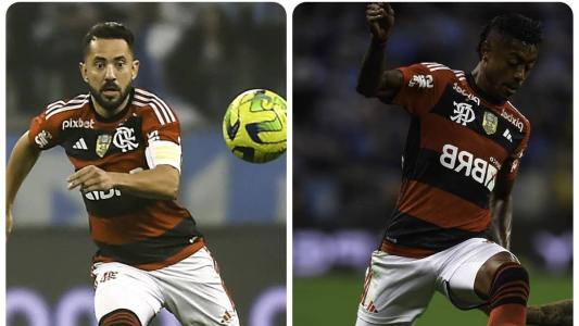 Everton Ribeiro e Bruno Henrique têm contratos com o Flamengo até dezembro