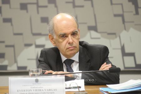 O embaixador do Brasil no Vaticano, Everton Vieira Vargas