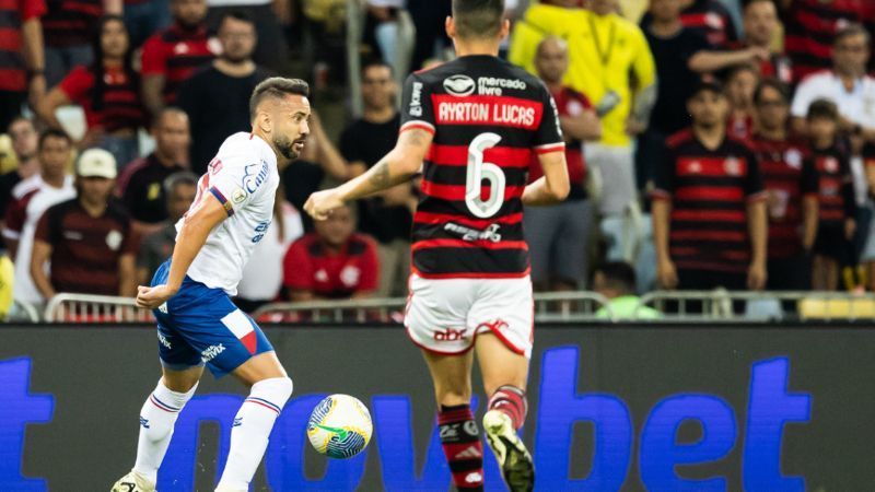 Everton Ribeiro, do Bahia, encara primeira decisão contra o Flamengo
