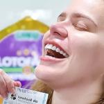 Ex-BBB Paulinha Leite exibe bilhete premiado da Lotofácil: 'Quase 3 milhões'