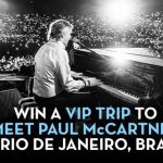 Paul McCartney sorteia ingressos e encontro com ele no Maracanã; veja como participar