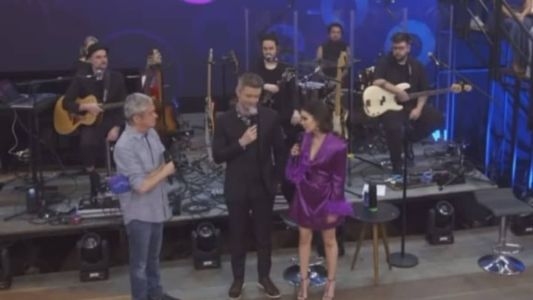 Ex-casal comentou sobre a separação no programa Altas Horas de sábado (30)