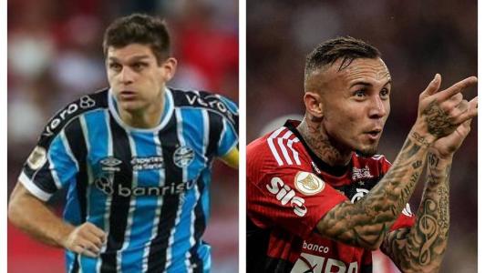 Ex-companheiros, Kannemann e Everton Cebolinha se reencontram em lados opostos em campo